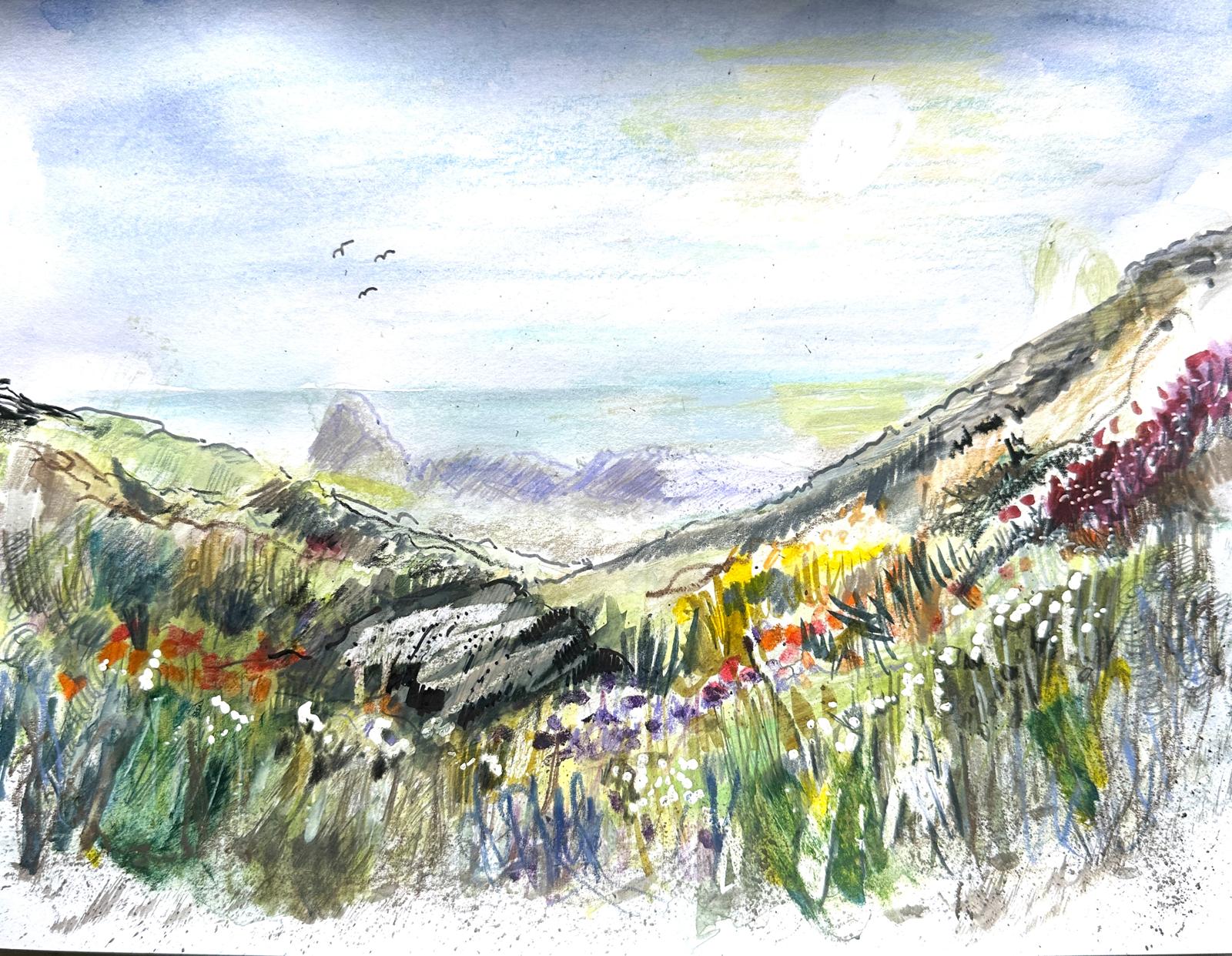 Painting 8 by Caroline J Hill